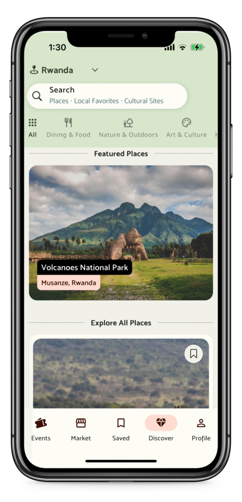 Explorease Discover Page